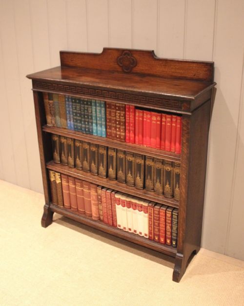 Oak Open Bookcase