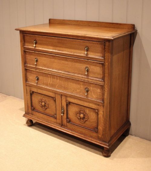 Solid Oak Chest of Drawers