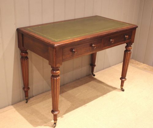 fig 1. Mid 19th Century Mahogany Writing Desk