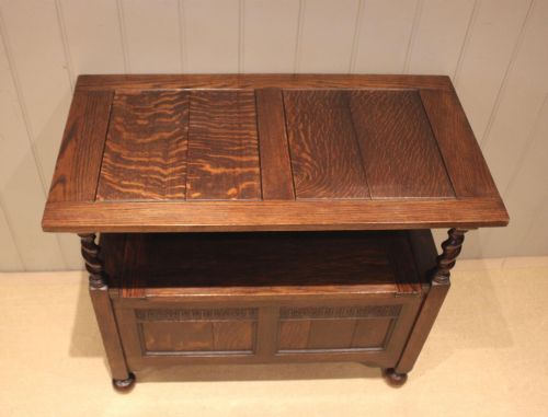 fig 1. Oak Monks Bench