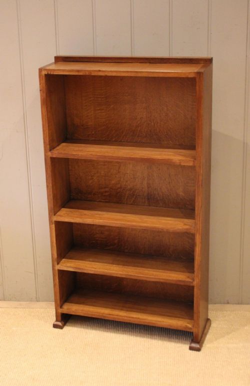 fig 1. Small Proportioned Oak Bookcase