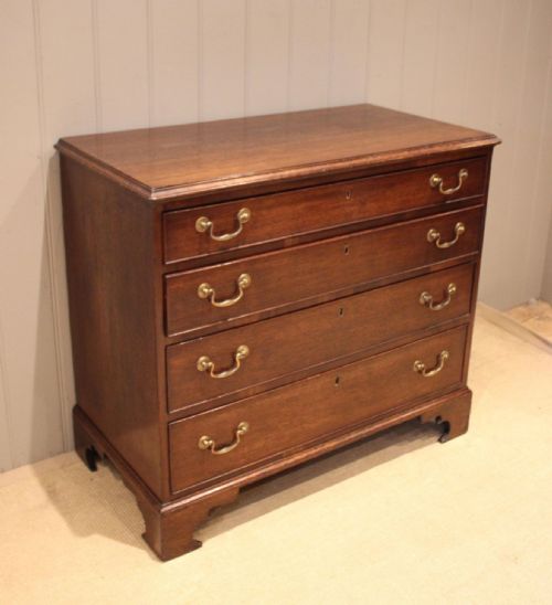fig 1. Late Georgian Oak Chest Of Drawers