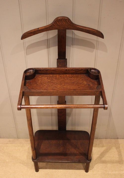 Oak Valet Stand
