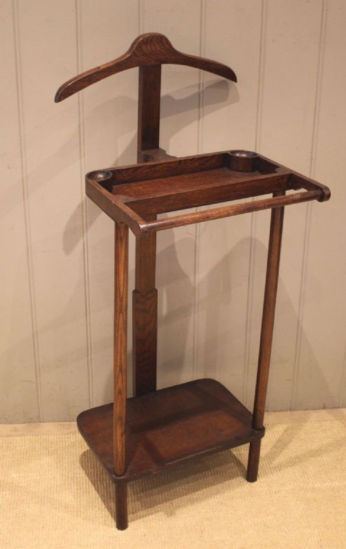 fig 1. Oak Valet Stand