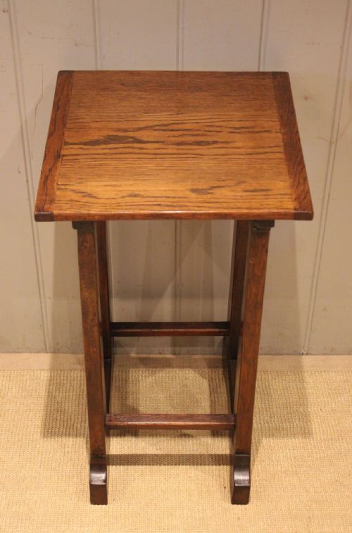 Small Solid Oak Table