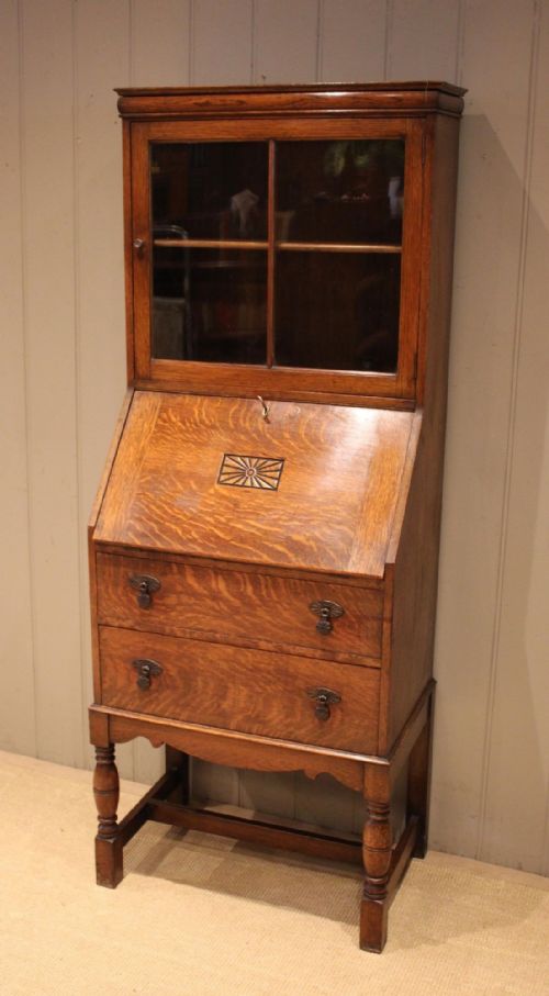 fig 1. Small Proportioned Bureau Bookcase