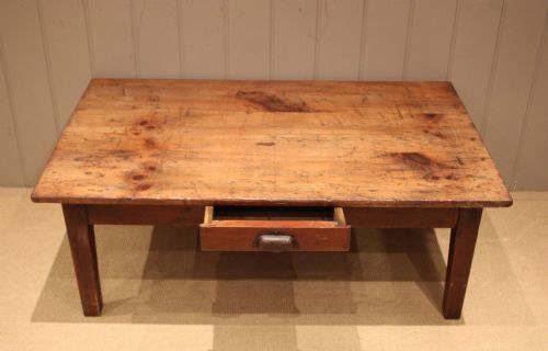RUSTIC PINE LOW TABLE - ADDITIONAL PHOTO 2