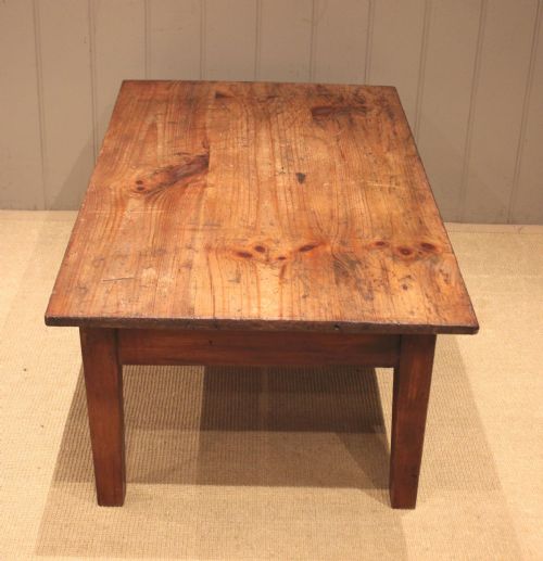 RUSTIC PINE LOW TABLE - ADDITIONAL PHOTO 3