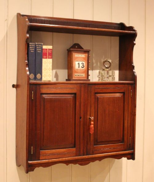 Mahogany Wall Cabinet