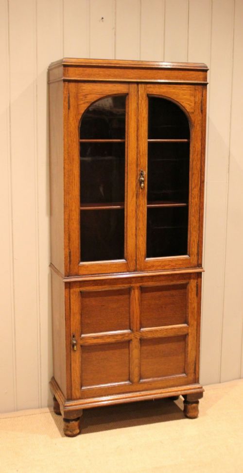 fig 1. Small Proportioned Cabinet Bookcase