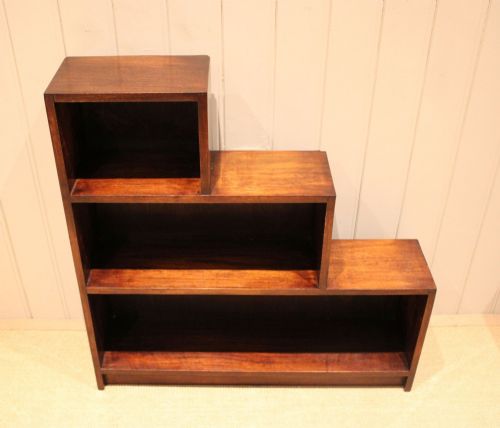 fig 1. Oak Open Sectional Bookcase