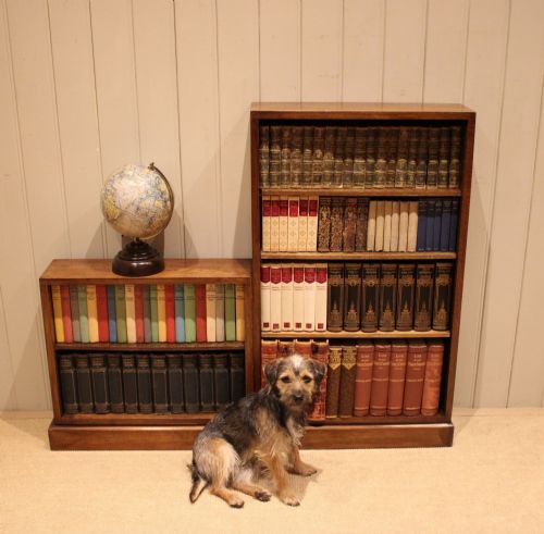 ART DECO SECTIONAL OAK OPEN BOOKCASE - ADDITIONAL PHOTO 10