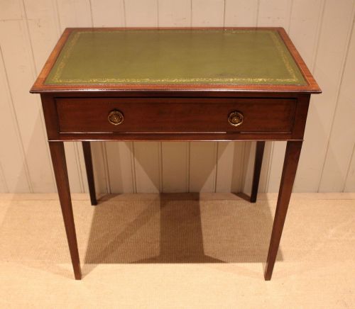 fig 1. Edwardian Mahogany Writing Desk