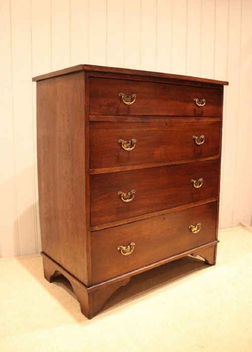 LARGE OAK CHEST OF DRAWERS - ADDITIONAL PHOTO 8