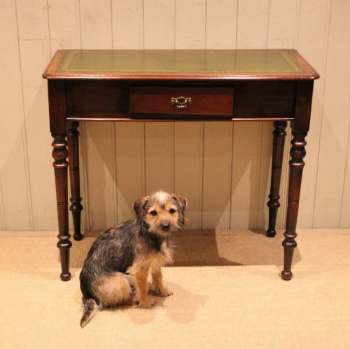 LATE 19TH CENTURY MAHOGANY HALL TABLE - ADDITIONAL PHOTO 3