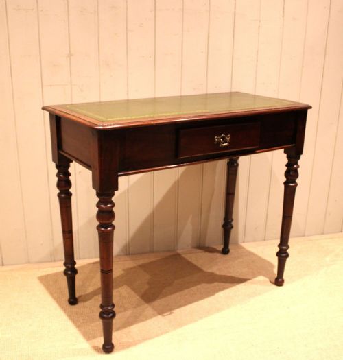 LATE 19TH CENTURY MAHOGANY HALL TABLE - ADDITIONAL PHOTO 9