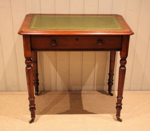 fig 1. Late 19th Century Walnut Writing Desk