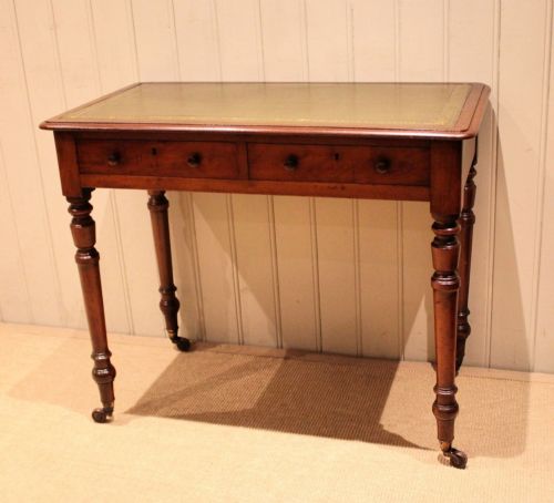 fig 1. Mid 19th Century Mahogany Writing Desk