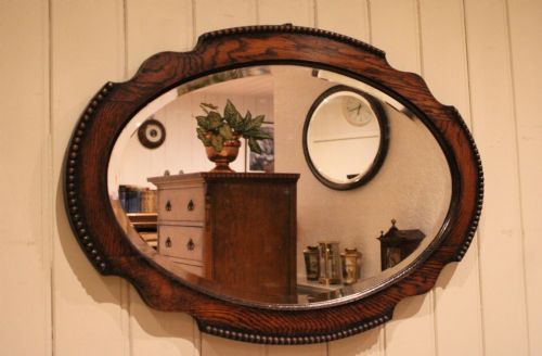 OAK WALL MIRROR - ADDITIONAL PHOTO 2