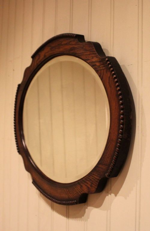 OAK WALL MIRROR - ADDITIONAL PHOTO 3