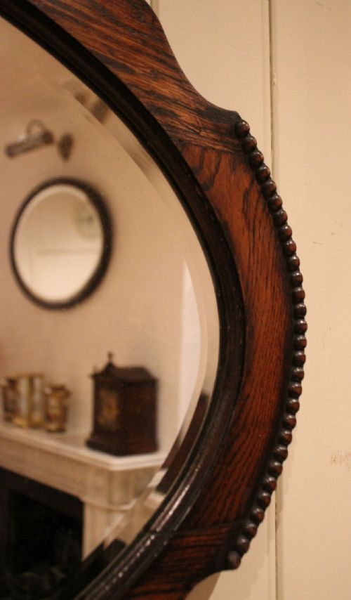 OAK WALL MIRROR - ADDITIONAL PHOTO 5