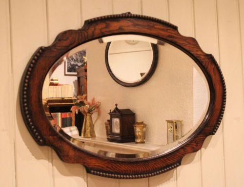 OAK WALL MIRROR - ADDITIONAL PHOTO 6