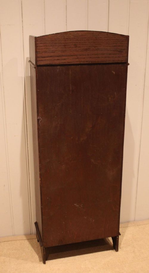 OAK OPEN BEADED EDGE BOOKCASE - ADDITIONAL PHOTO 12