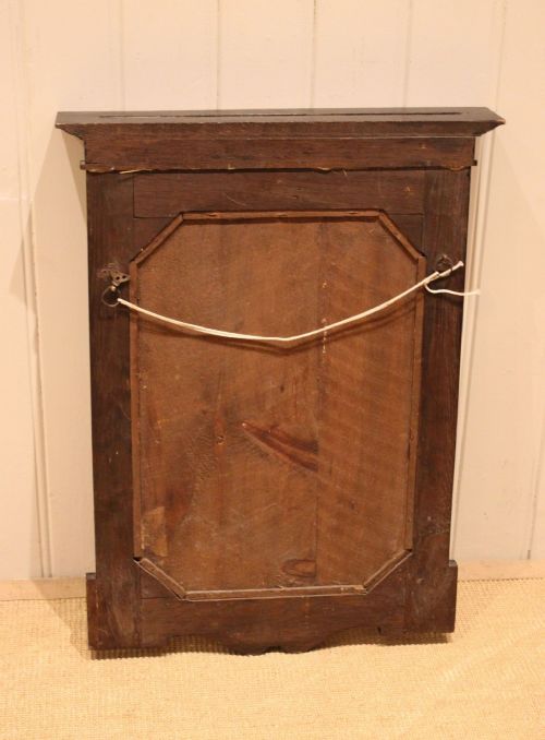 SOLID OAK WALL MIRROR - ADDITIONAL PHOTO 12