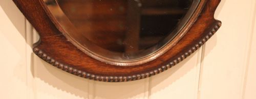 OAK OVAL WALL MIRROR - ADDITIONAL PHOTO 9