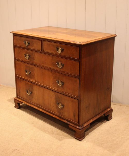fig 1. George I Style Walnut Chest Of Drawers