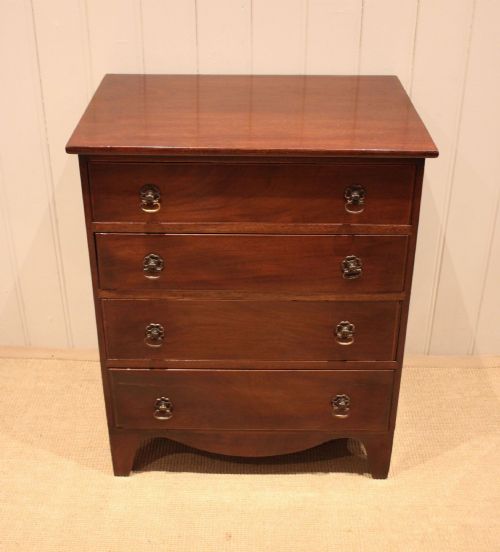 EDWARDIAN MAHOGANY CHEST OF DRAWERS - ADDITIONAL PHOTO 10
