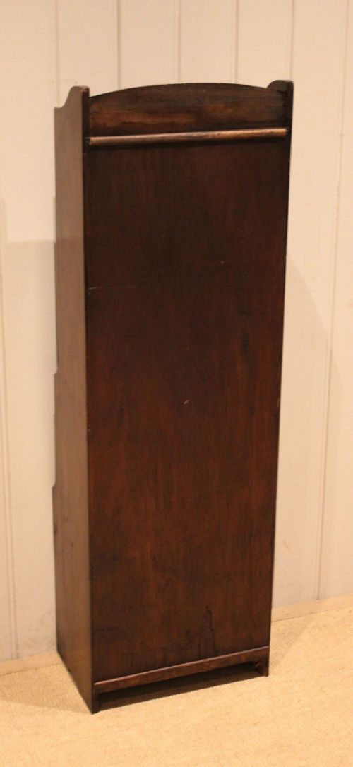 Walnut Open Graduated Bookcase View XII