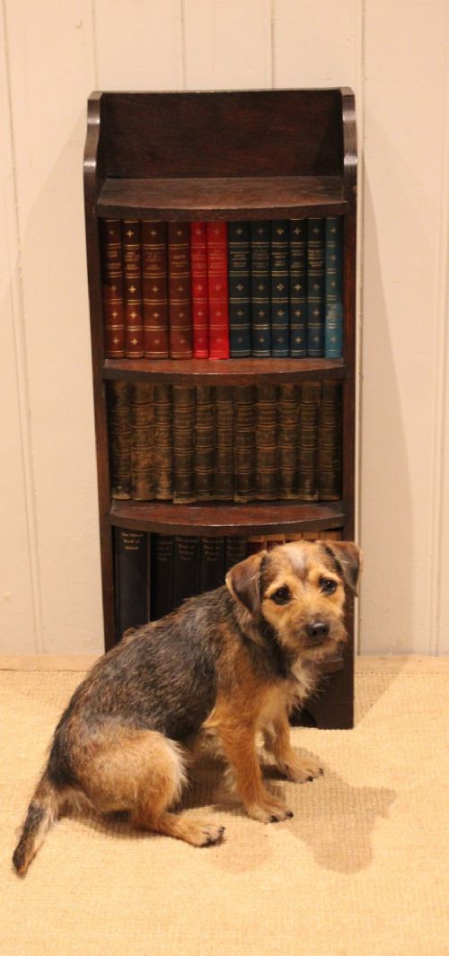 Small Oak Open Bookshelves View VII