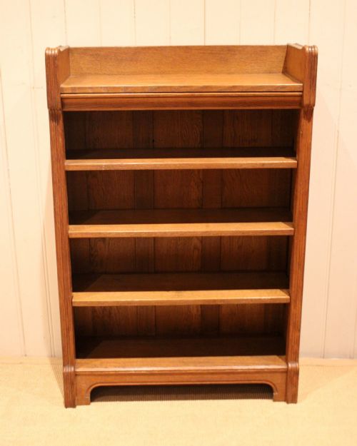 LIGHT OAK OPEN BOOKCASE - ADDITIONAL PHOTO 3