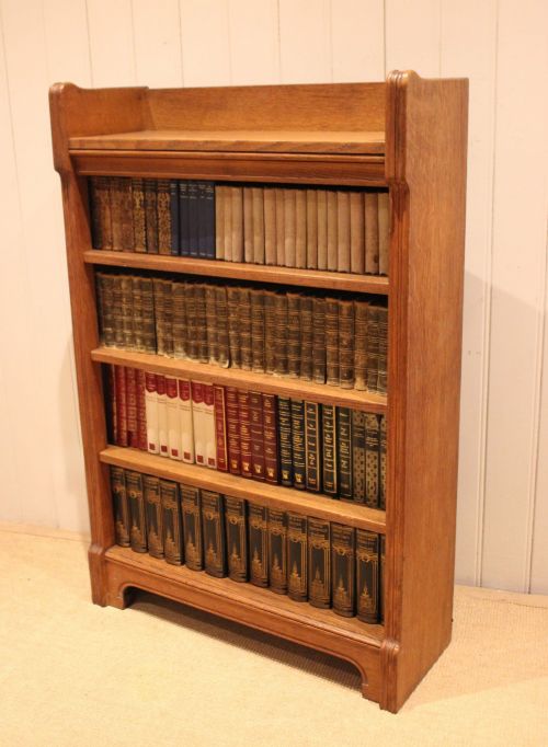 LIGHT OAK OPEN BOOKCASE - ADDITIONAL PHOTO 8