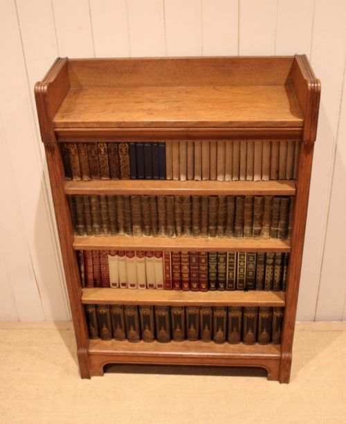 LIGHT OAK OPEN BOOKCASE - ADDITIONAL PHOTO 10