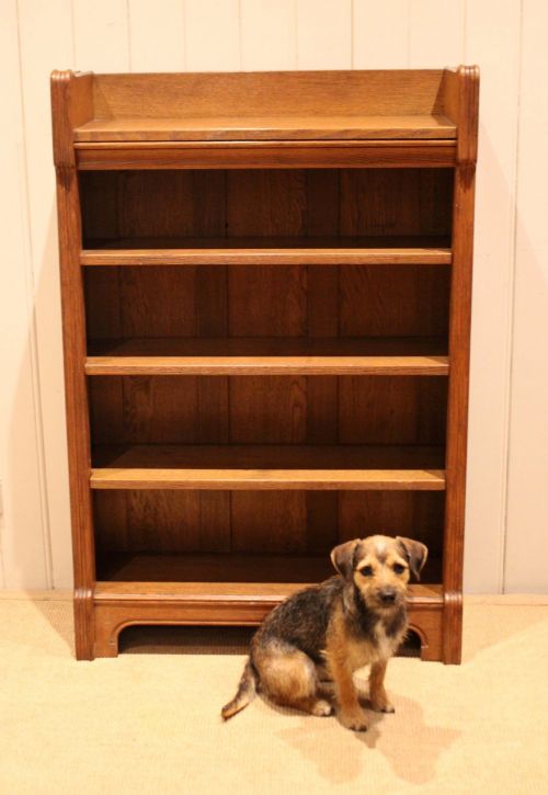 LIGHT OAK OPEN BOOKCASE - ADDITIONAL PHOTO 11