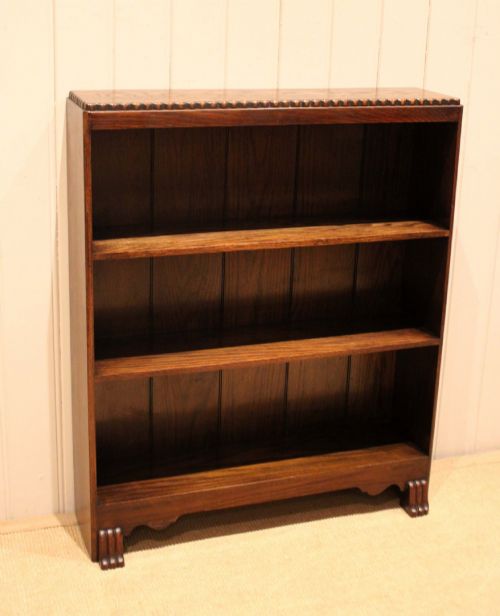 OAK OPEN BOOKCASE - ADDITIONAL PHOTO 3