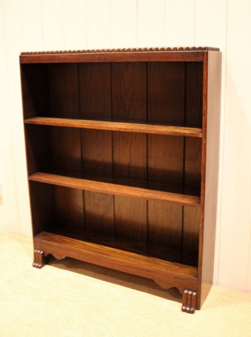 OAK OPEN BOOKCASE - ADDITIONAL PHOTO 5