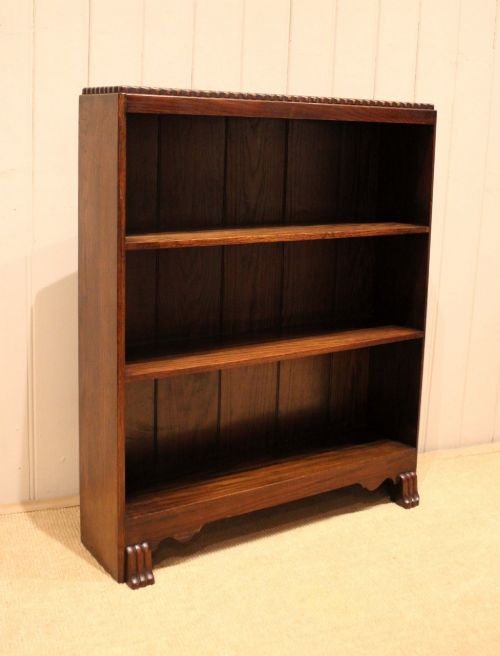 OAK OPEN BOOKCASE - ADDITIONAL PHOTO 11