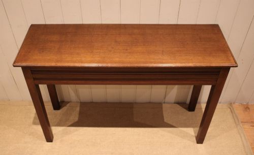 LATE 19TH CENTURY OAK HALL TABLE - ADDITIONAL PHOTO 4