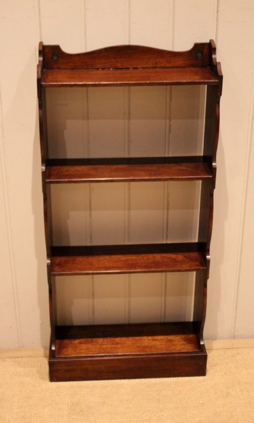 SMALL OAK OPEN BOOKSHELVES - ADDITIONAL PHOTO 3