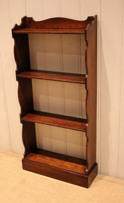 SMALL OAK OPEN BOOKSHELVES - ADDITIONAL PHOTO 5