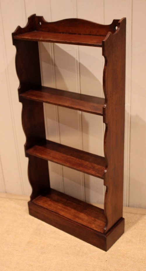 SMALL OAK OPEN BOOKSHELVES - ADDITIONAL PHOTO 7