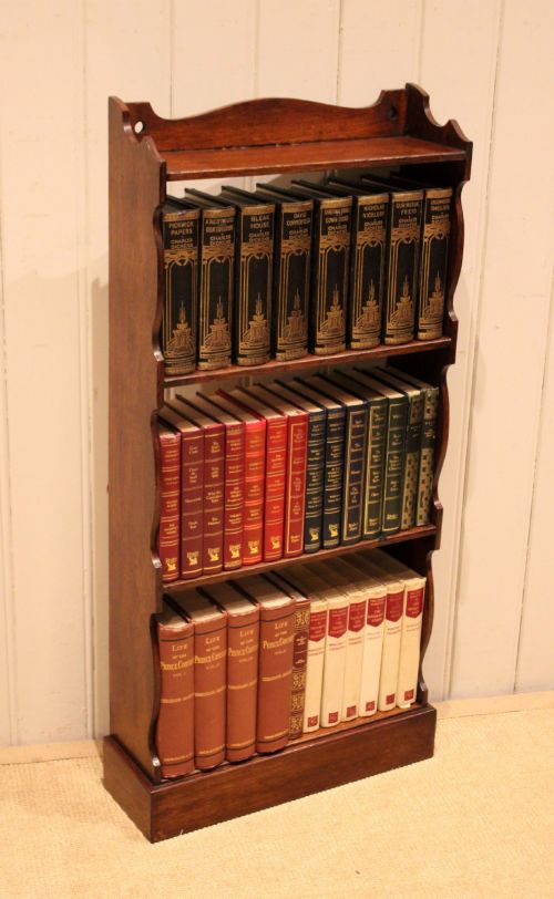 SMALL OAK OPEN BOOKSHELVES - ADDITIONAL PHOTO 8