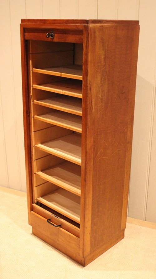 SINGLE TAMBOUR FRONT FILING CABINET - ADDITIONAL PHOTO 7