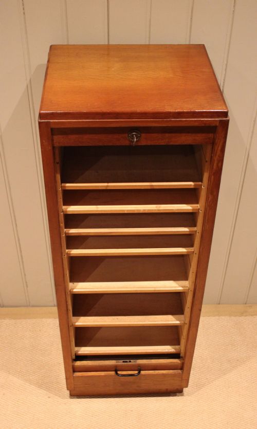SINGLE TAMBOUR FRONT FILING CABINET - ADDITIONAL PHOTO 9