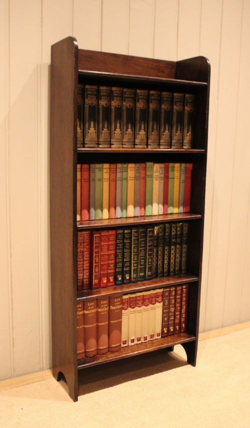 OAK OPEN BOOKCASE - ADDITIONAL PHOTO 8