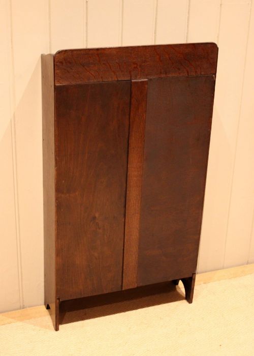 SMALL OAK OPEN BOOKCASE - ADDITIONAL PHOTO 11