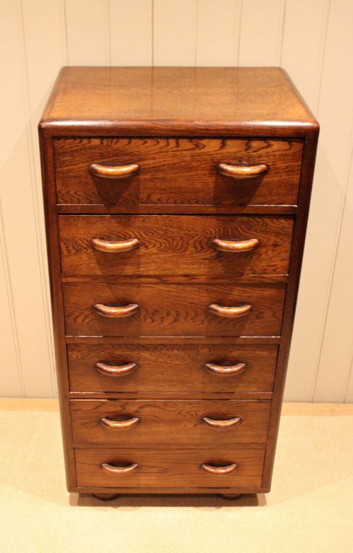 SOLID OAK CHEST OF DRAWERS - ADDITIONAL PHOTO 10
